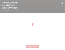 Tablet Screenshot of prcwalton.com